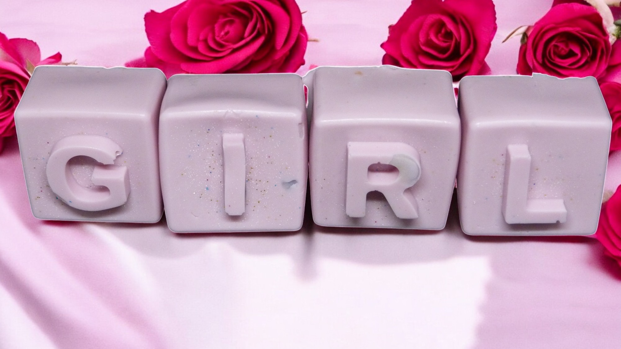 (image for) Letterblokken Girl Zeepjes